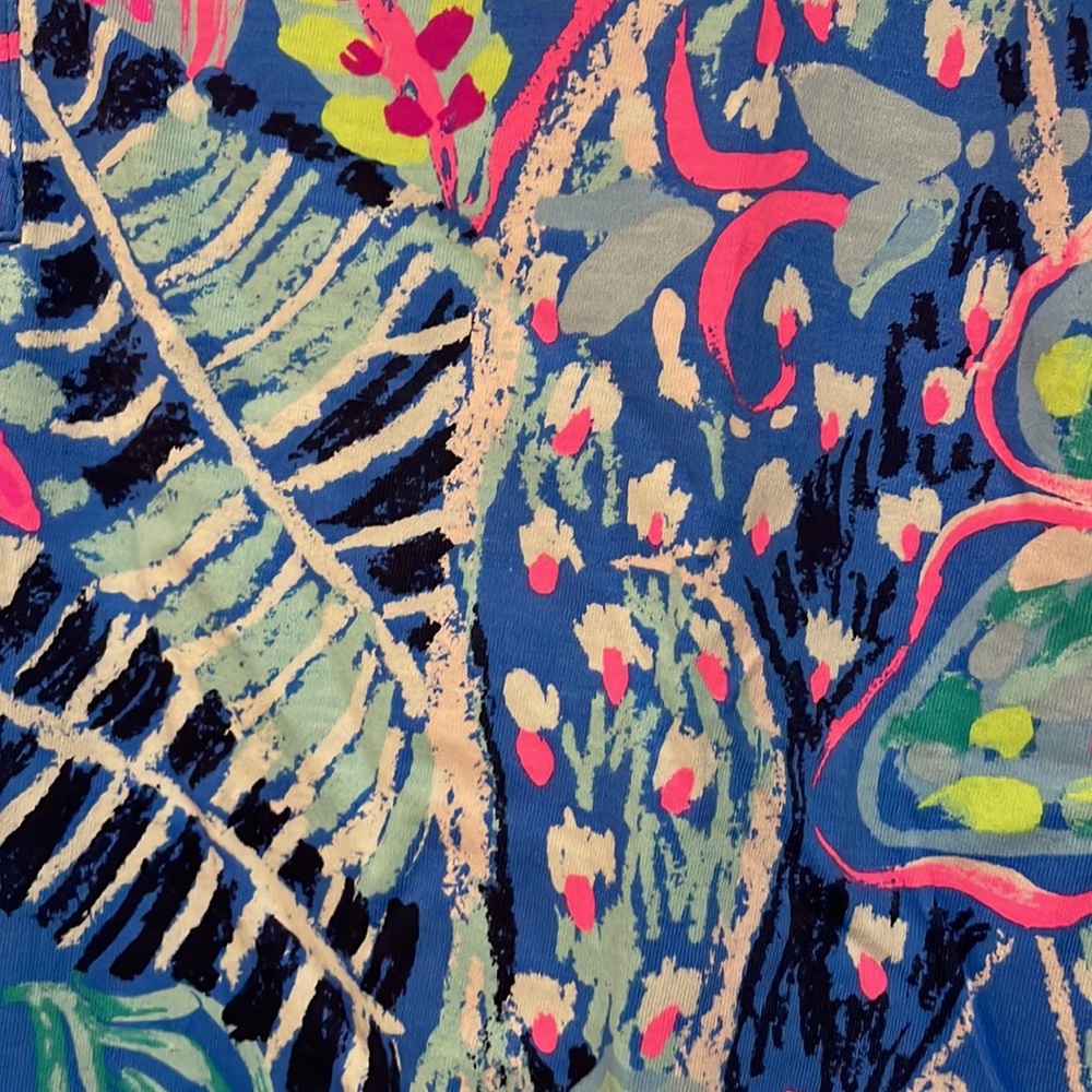 NWOT Lilly Pulitzer V-Neck Pima Cotton Dress, size medium - Picture 3 of 6